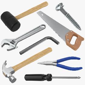 3D Hand Tool Collection 02